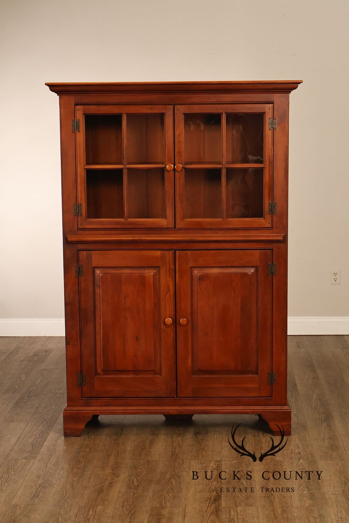 Lexington Bob Timberlake Cherry Four Door Lighted China Cabinet