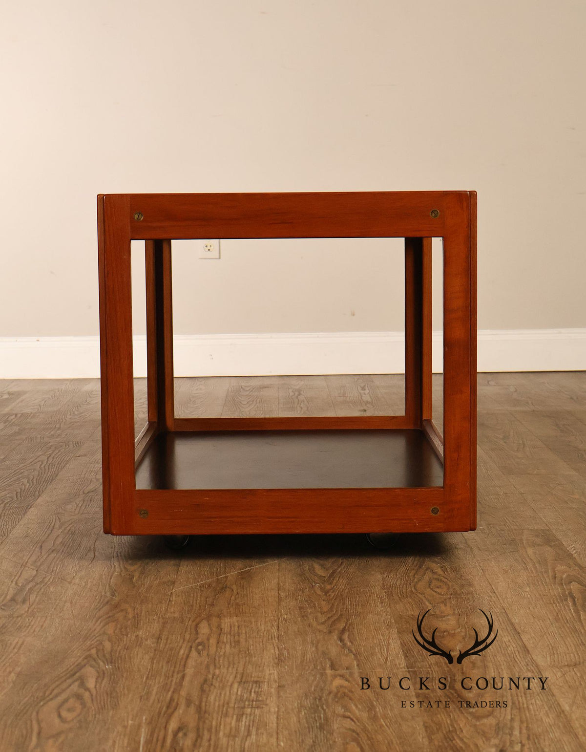 Silkeborg Danish Modern Teak Bar Cart