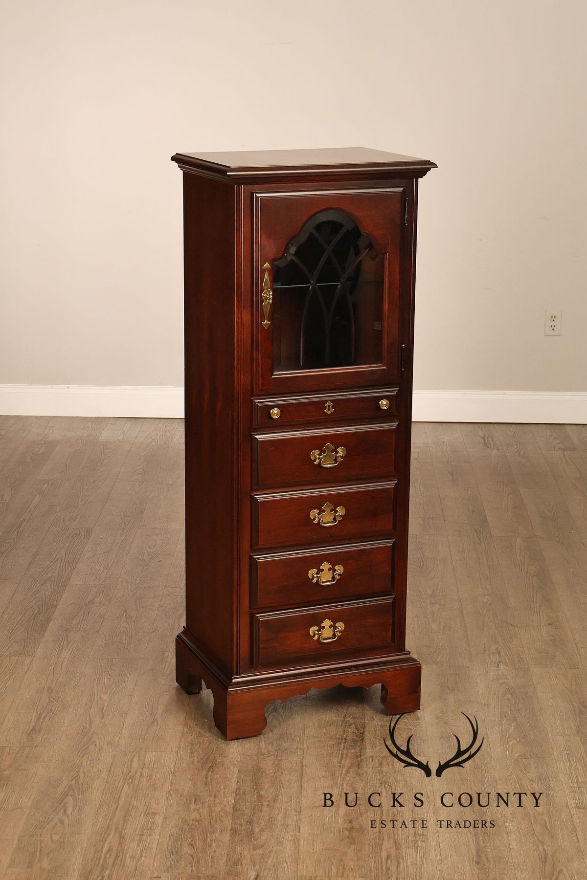 American Drew Cherry Jewelry Cabinet Lingerie Chest