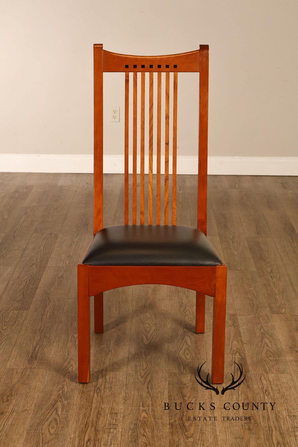 Stickley 21st Century Collection Set of Six Cherry Dining Chairs