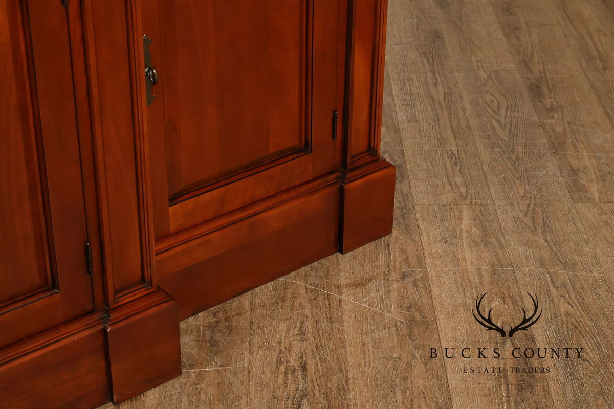 Harden Chippendale Style Cherry Library Bookcase