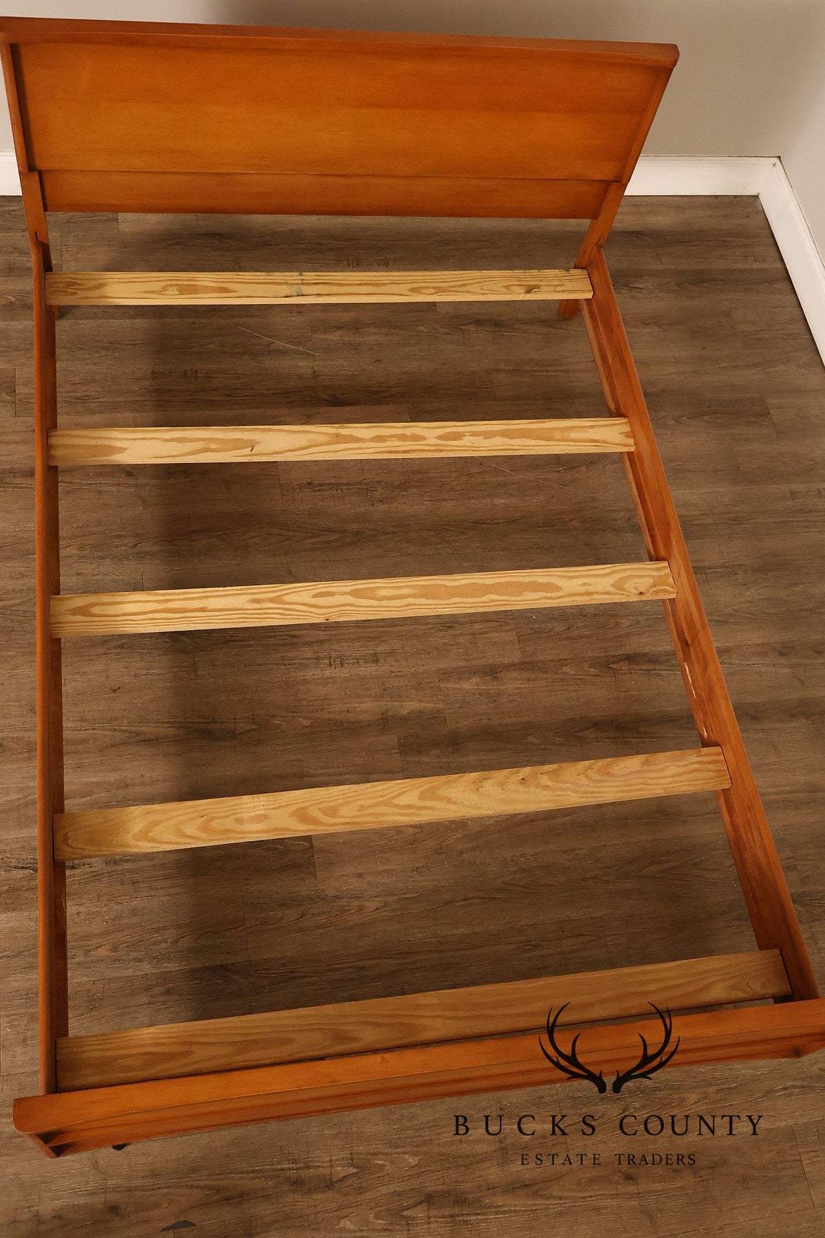 Kent-Coffey Mid Century Modern Solid Wood Full Size Bed