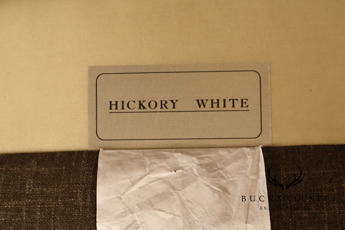 Hickory White Transitional Style Pair of High Back Wing Chairs