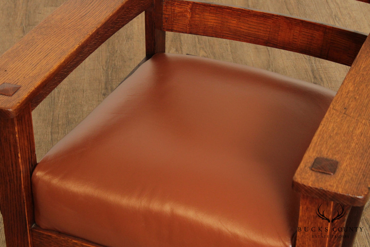 Lifetime Antique Mission Style Tiger Oak Rocker