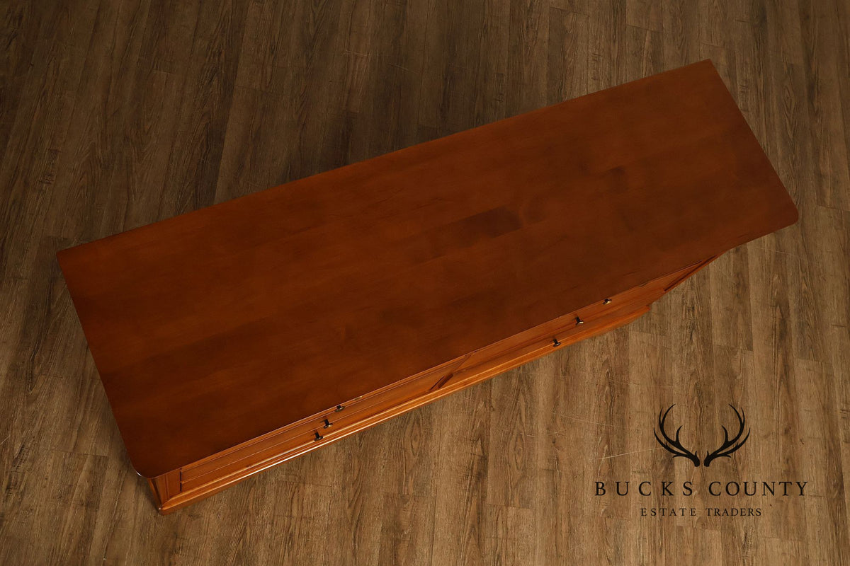 HPL Shermag Louis Philippe Style Cherry Eight-Drawer Dresser