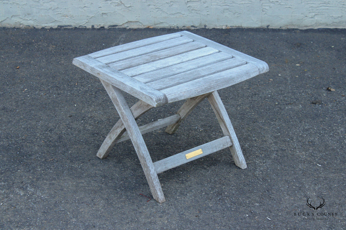 Kingsley-Bate Outdoor Patio 'St. Tropez' Teak Side Table