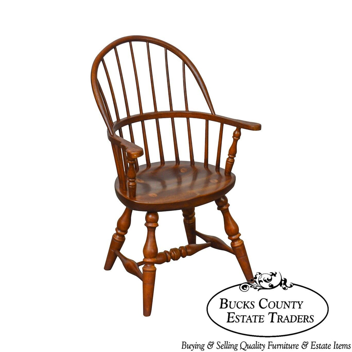 Frederick Duckloe & Bros Windsor Style Childs Diminutive Size Arm Chair