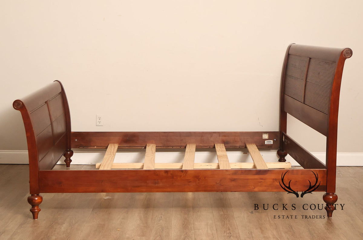 Ethan Allen 'British Classics' King Sleigh bed