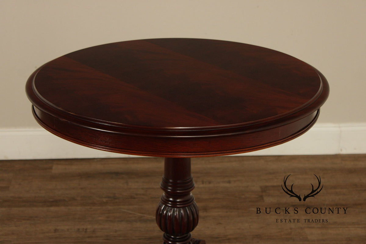 Rococo Style Mahogany Finish Parlor Table