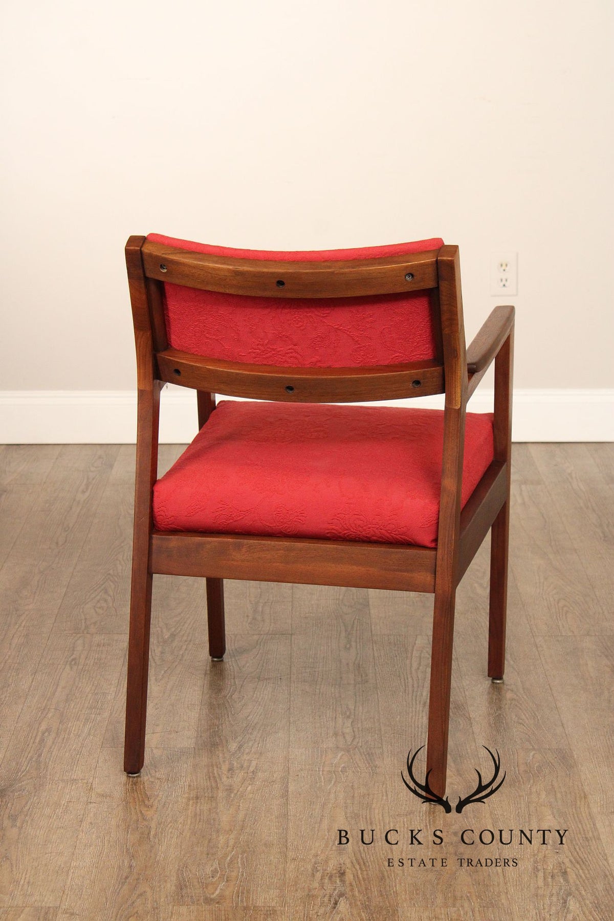 Alma Desk Company Mid Century Modern Walnut Armchair