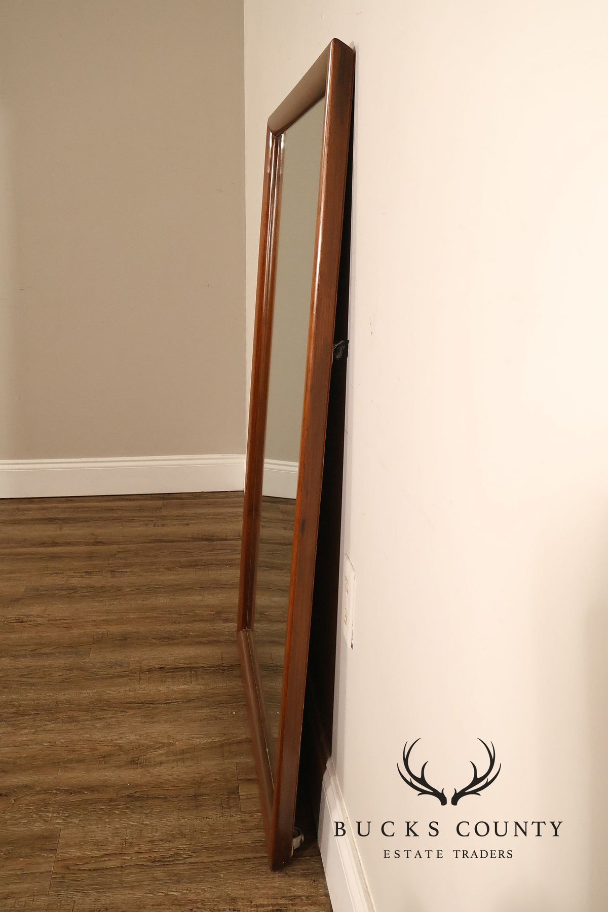 Martinsville Mid Century Modern Walnut Credenza Mirror