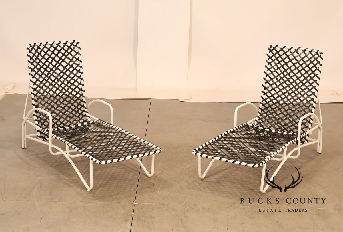 Brown Jordan Tamiami Pair Of Outdoor Chaise Lounges