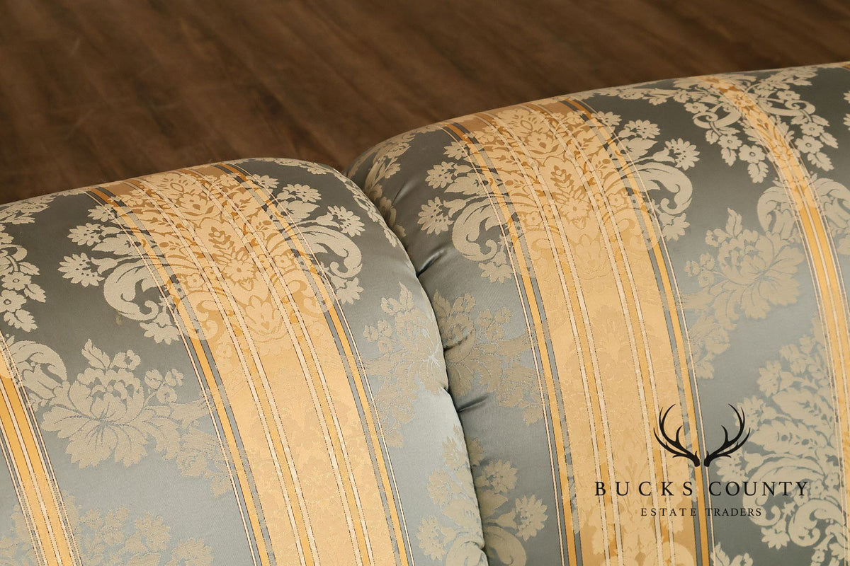 Kindel Custom Upholstered Channel Back Sofa