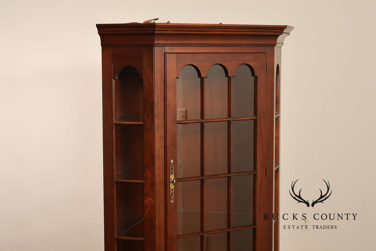 Pennsylvania House Traditional Cherry Corner China Cabinet