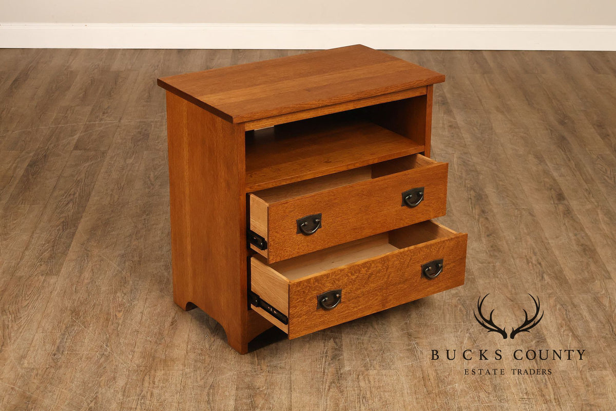Stickley Mission Collection Oak Nightstand