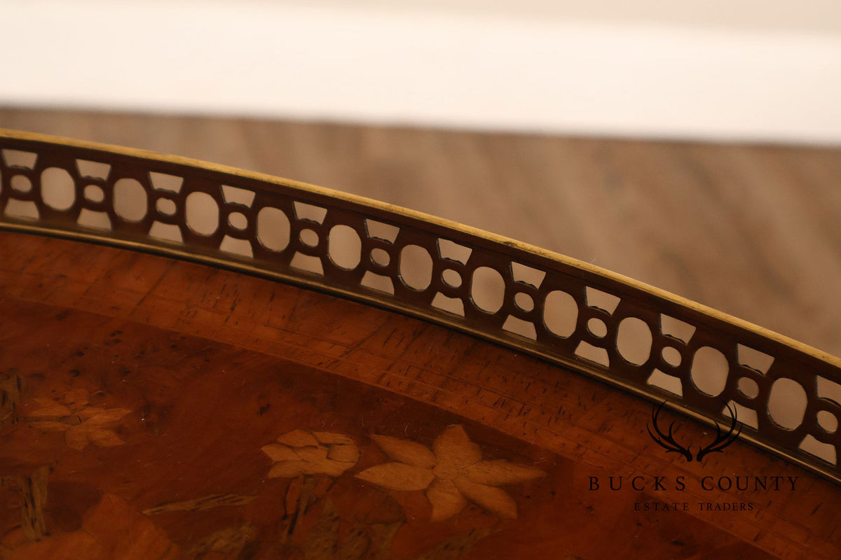 Maitland Smith French Louis XV Style Kidney Table