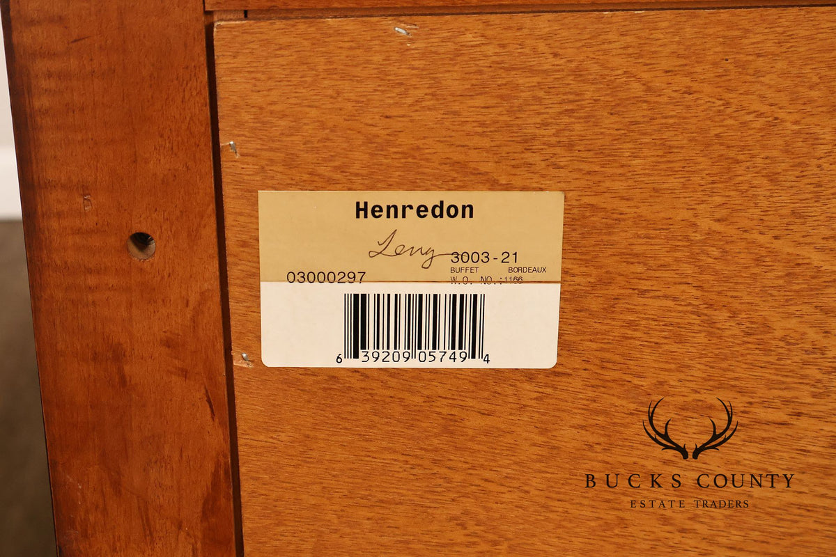 Acquisitions By Henredon Three Door Server Sideboard