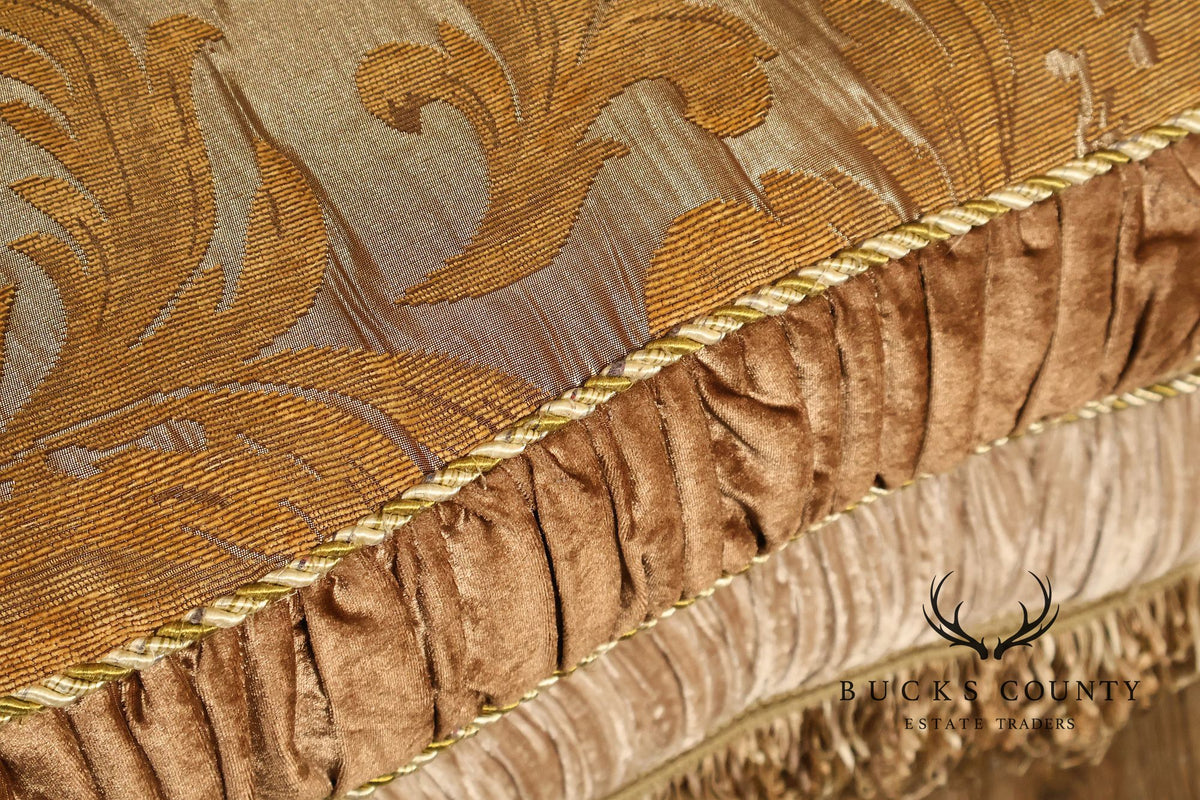 Italian Renaissance Style Upholstered Club Chair