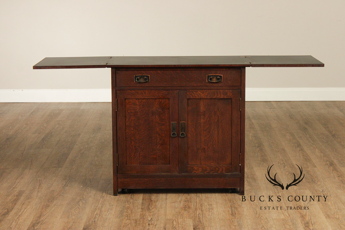 Stickley Mission Collection Oak Server