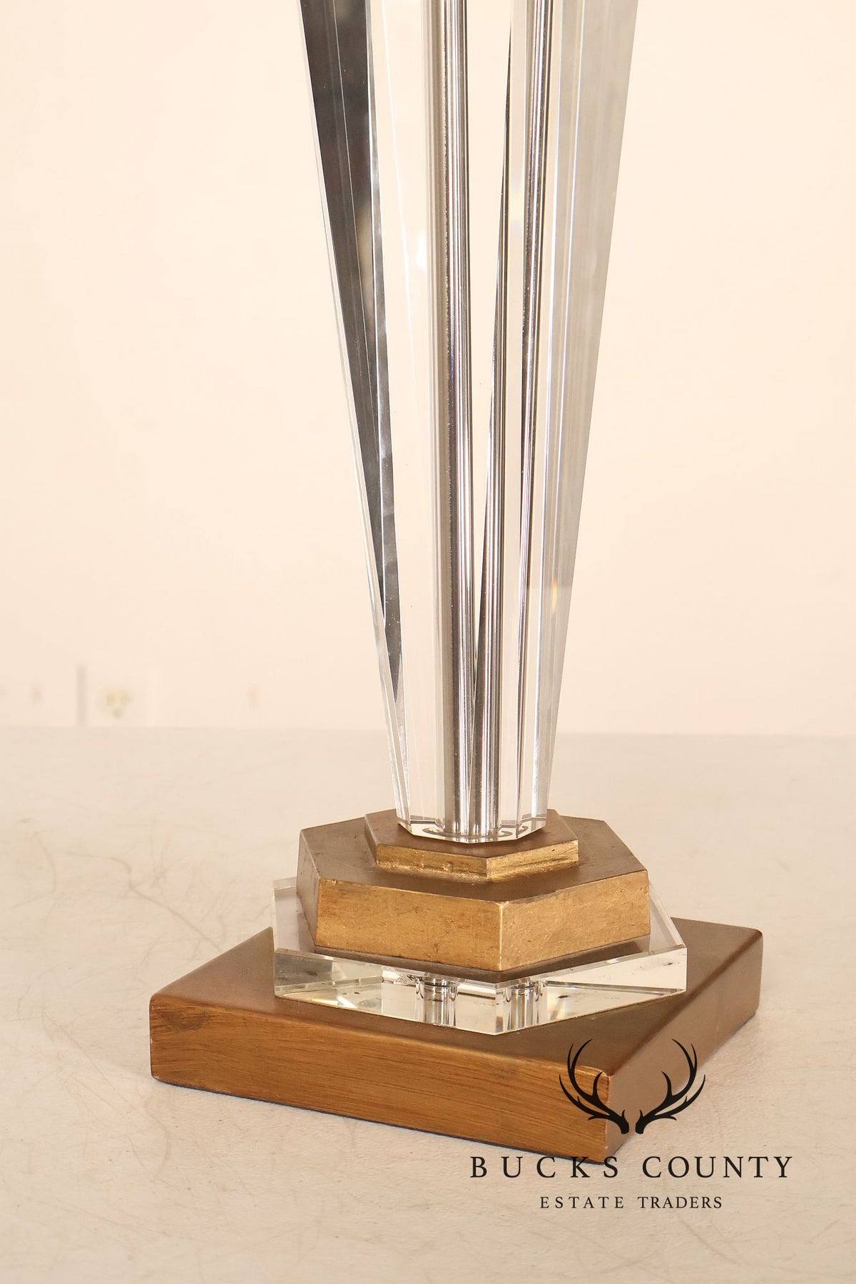 Alexander-John Art Deco Style Pair of Table Lamps