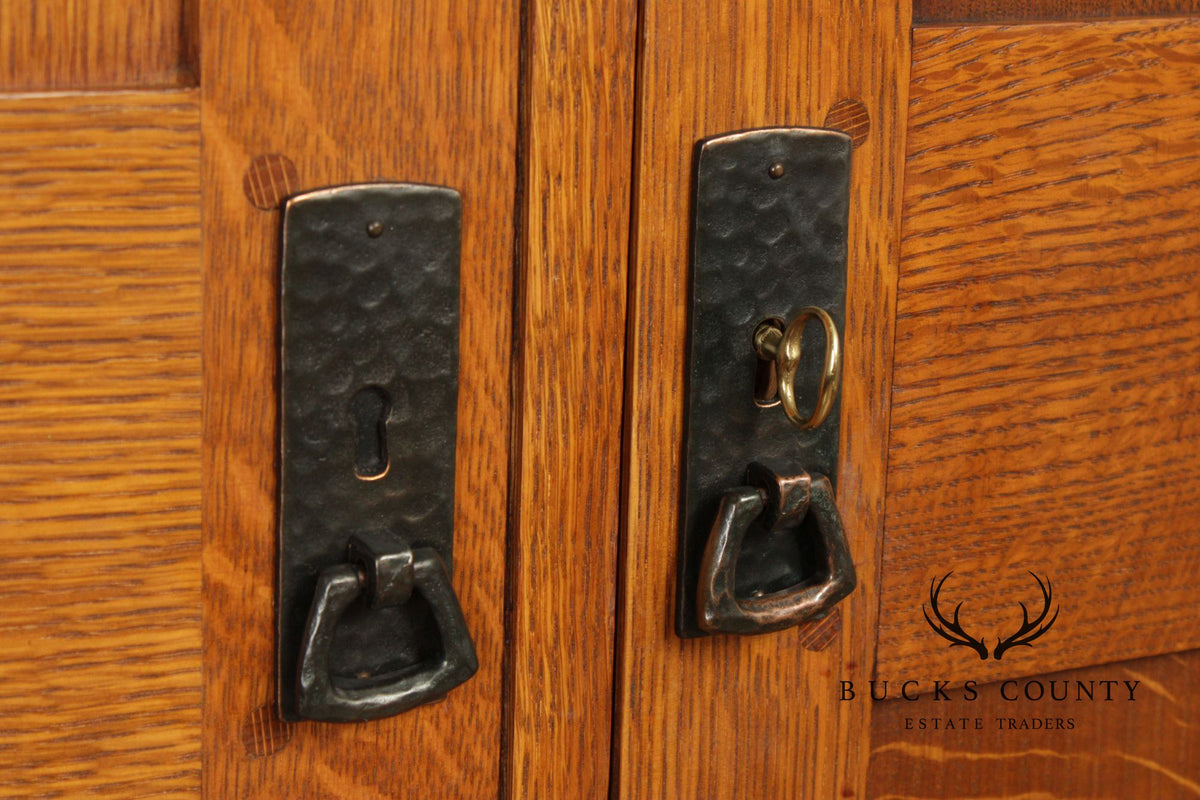 Stickley Mission Collection Oak Wardrobe Armoire