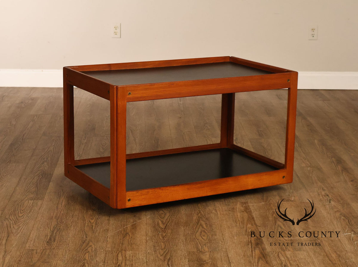 Silkeborg Danish Modern Teak Bar Cart