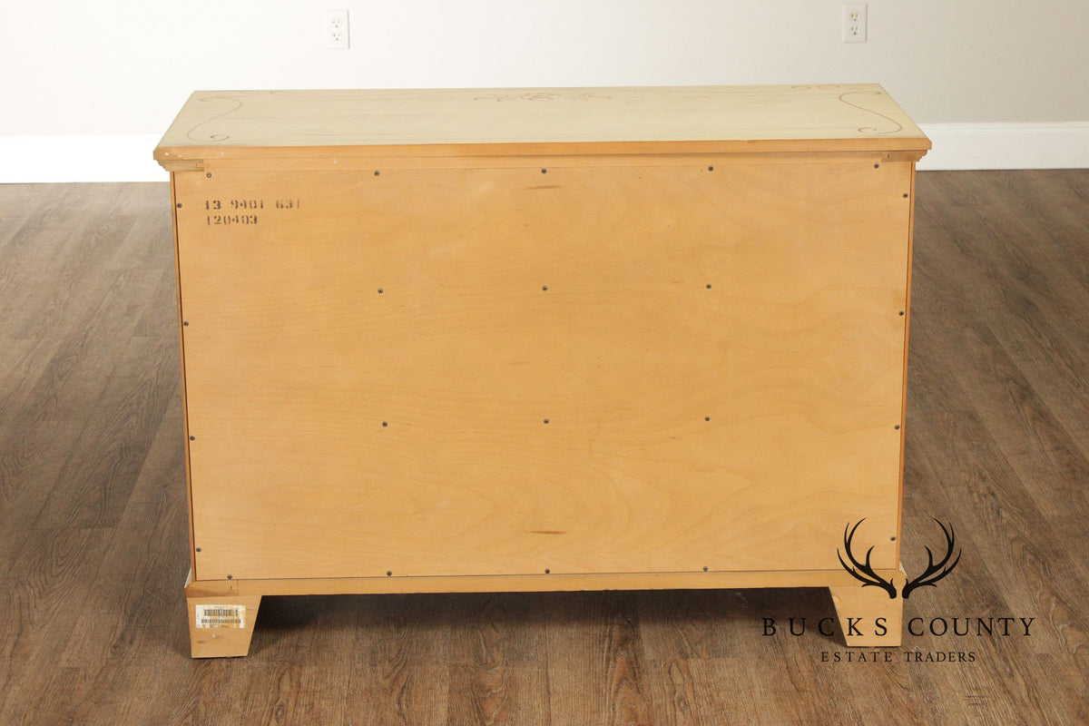 Ethan Allen 'Legacy' Paint Decorated Chest of Drawers