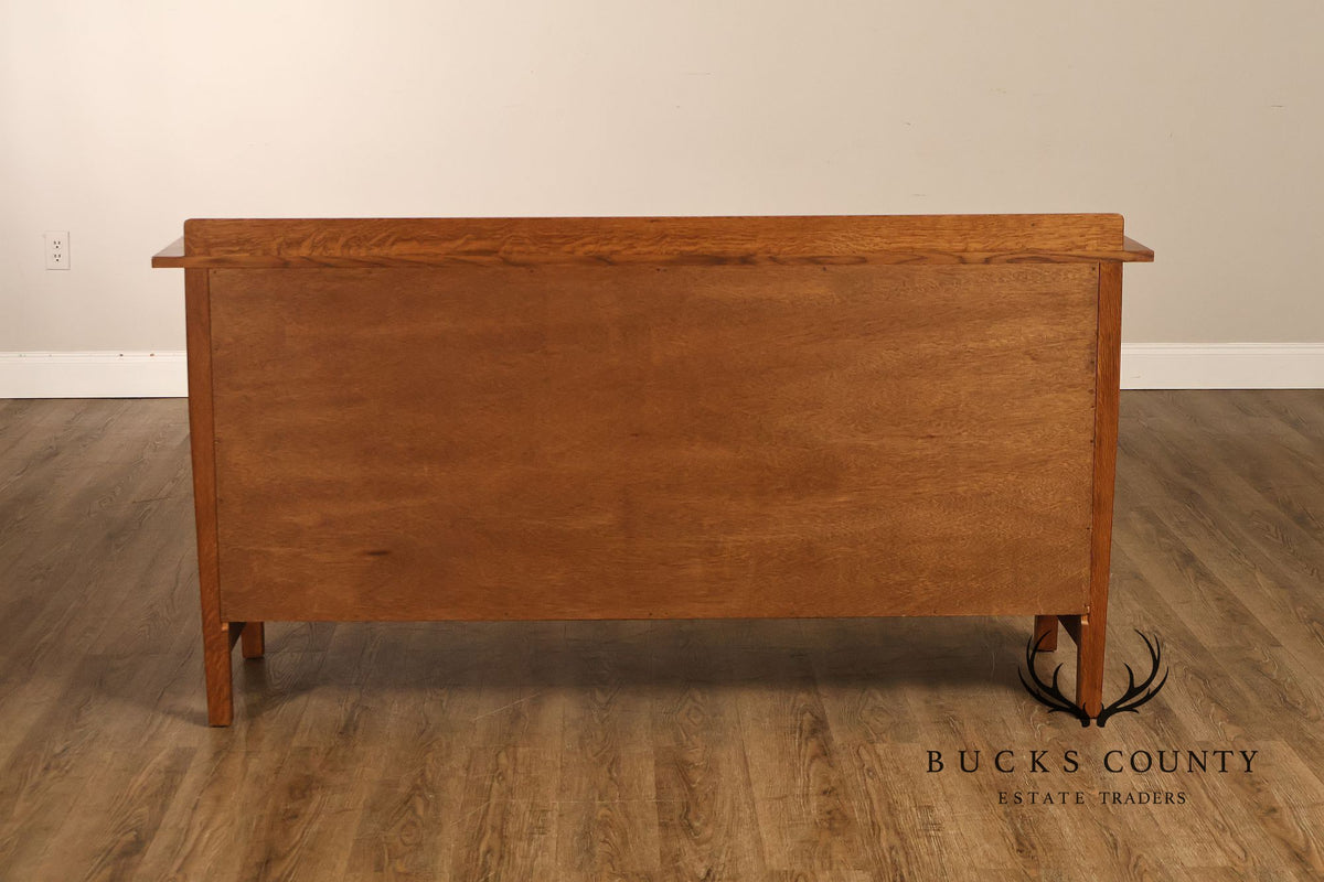 Stickley Harvey Ellis Collection Nine Drawer Oak Dresser