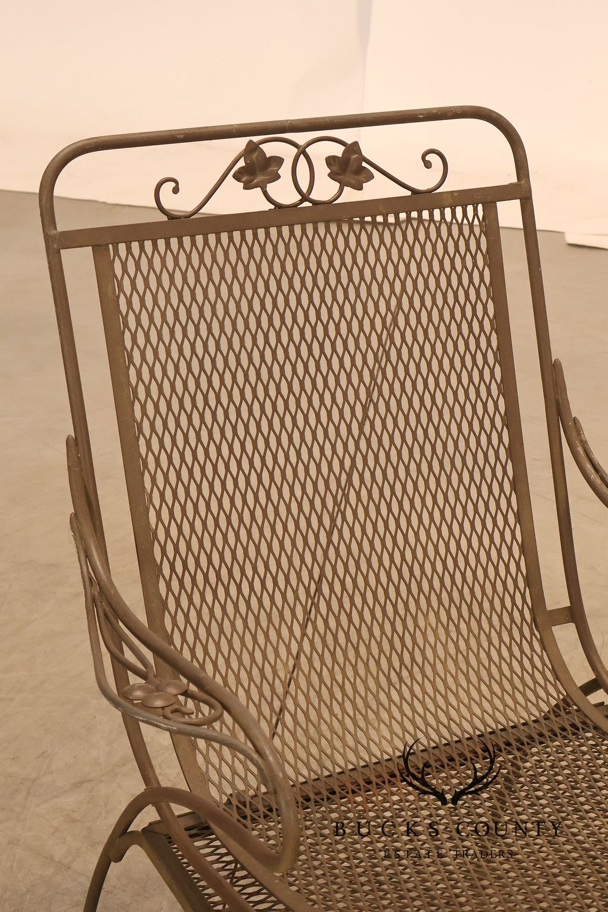 Vintage Salterini Wrought Iron 6 Piece Patio Set