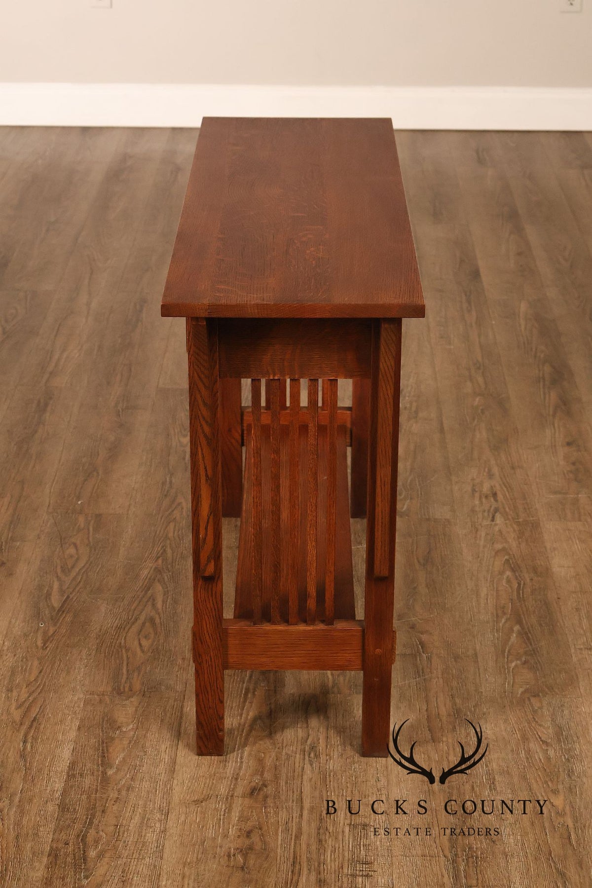 Stickley Mission Collection Oak Console Table