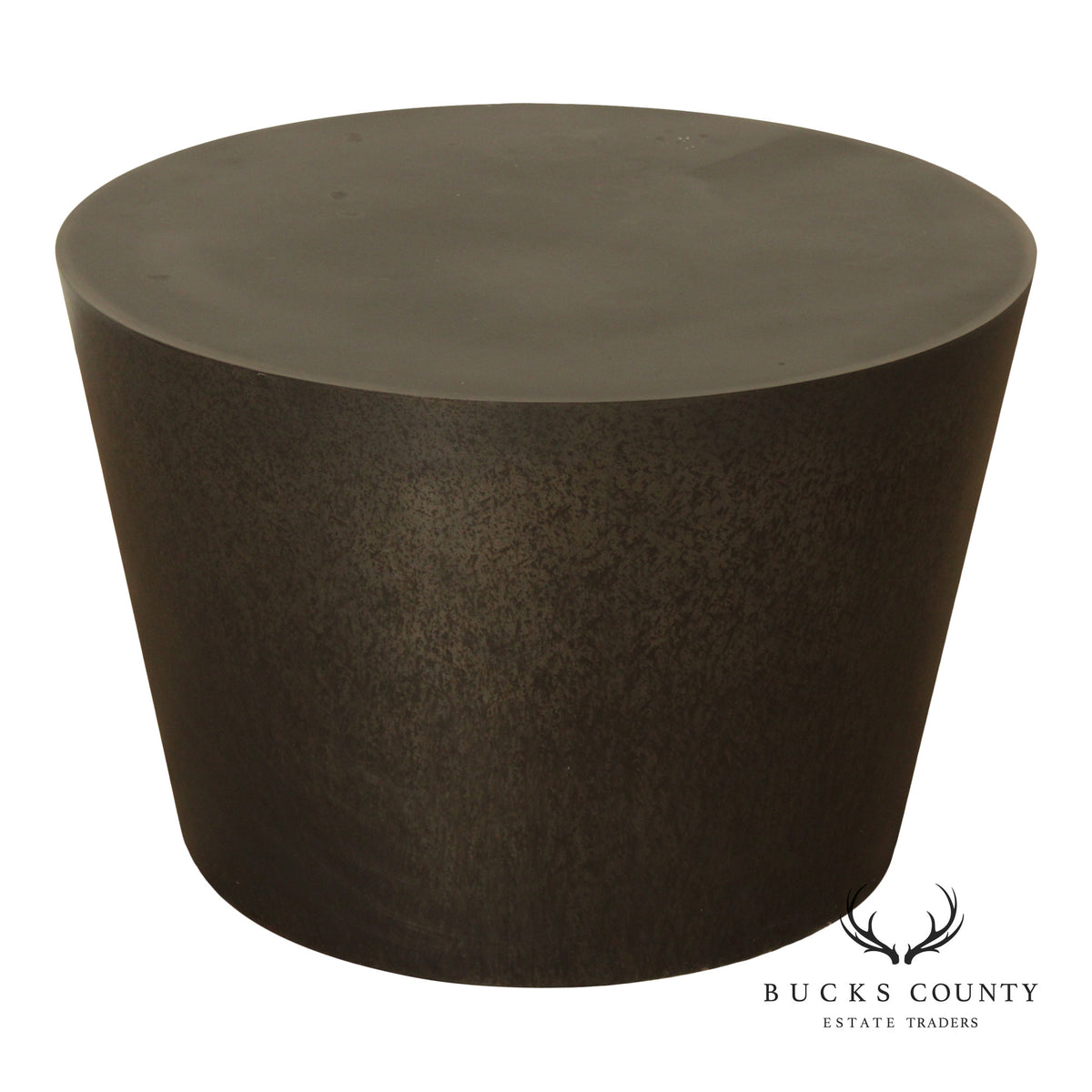 Modern Patinated Steel Coffee Table