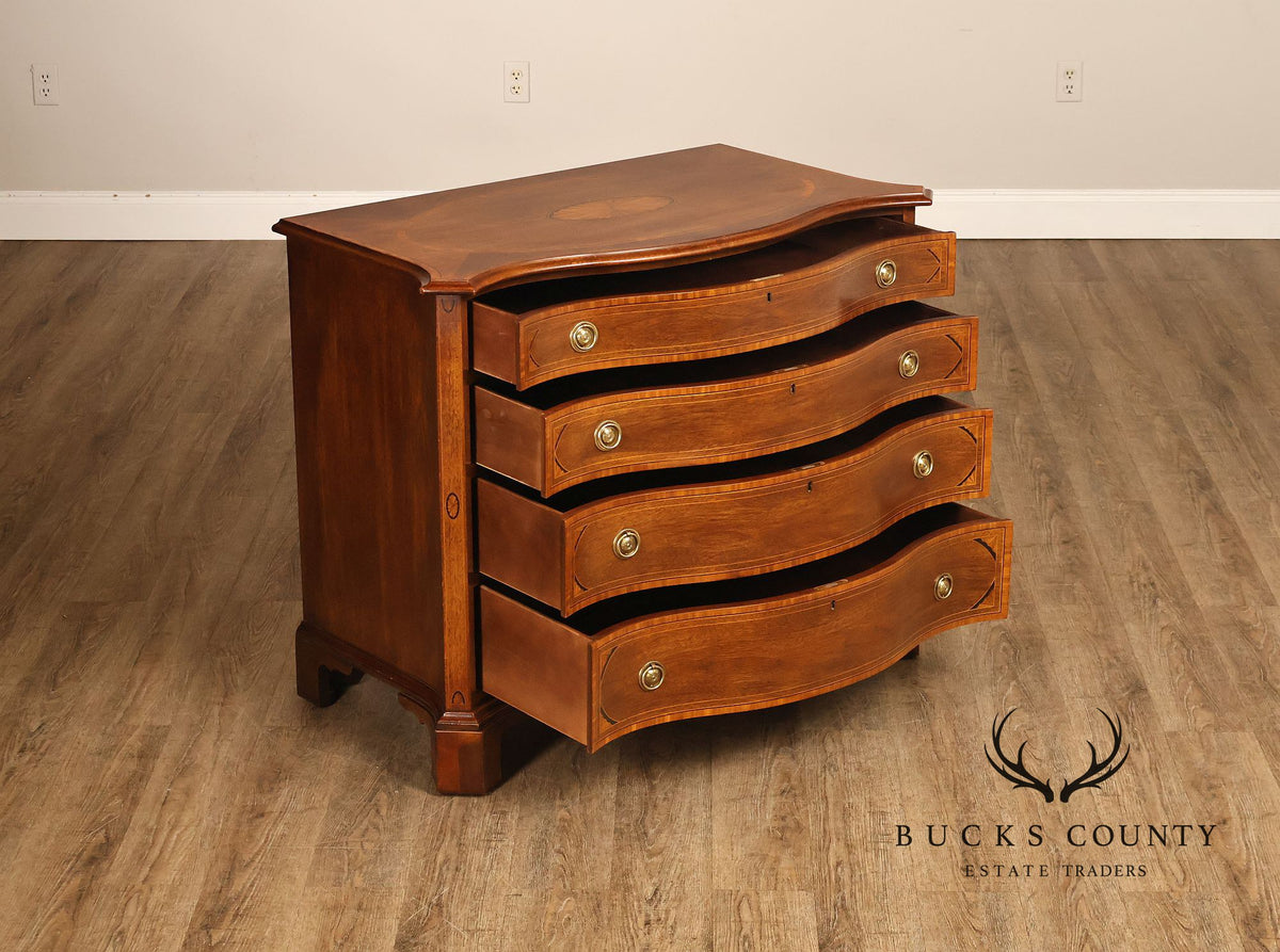 Henredon Historic Natchez Collection Inlaid Mahogany Chest of Drawers