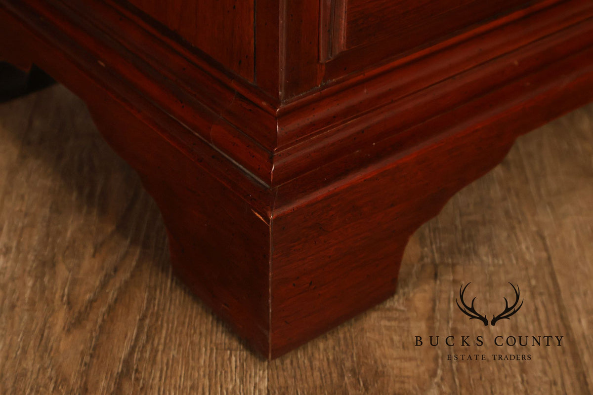 American Drew Traditional Cherry Four Drawer Bachelor's Chest