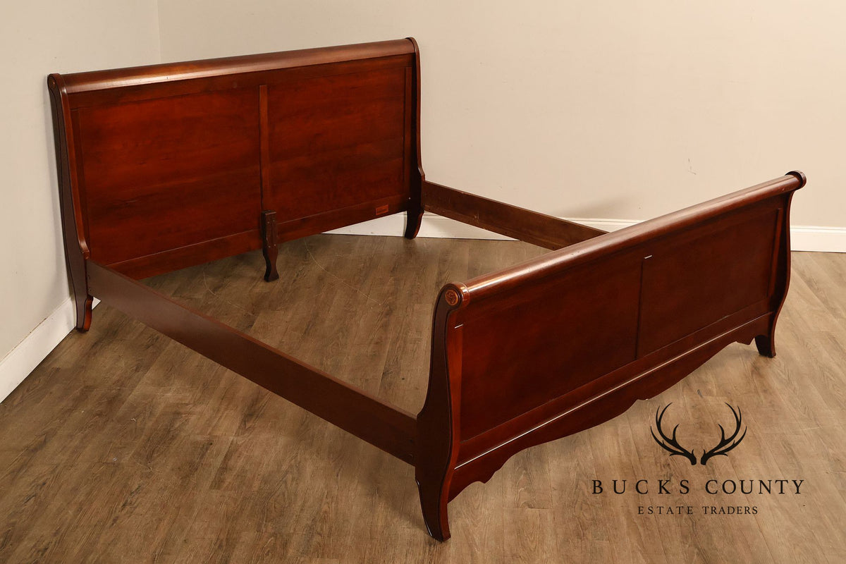American Made King Size Sleigh Bed Frame
