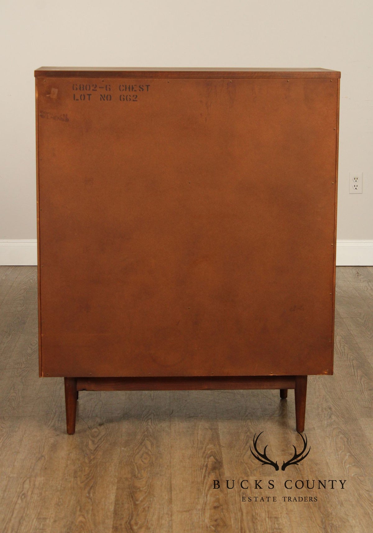 American of Martinsville Mid Century Modern Tall Chest