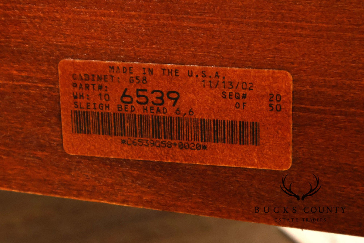 American Made King Size Sleigh Bed Frame