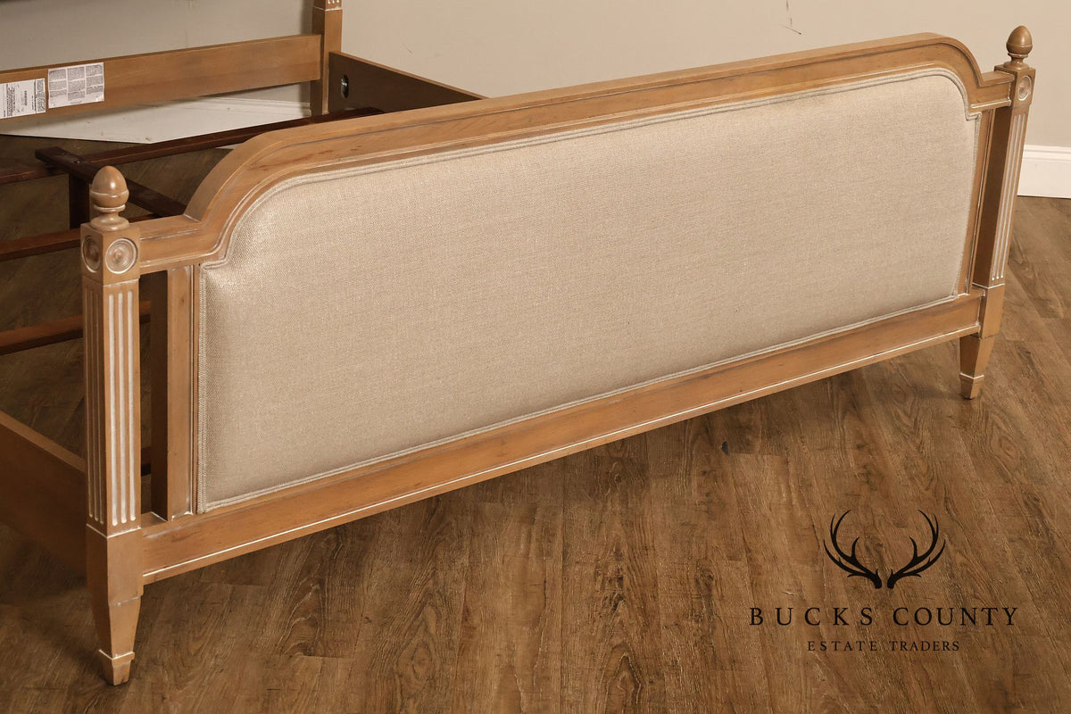Ethan Allen King 'Allesandra' Upholstered Bed Frame