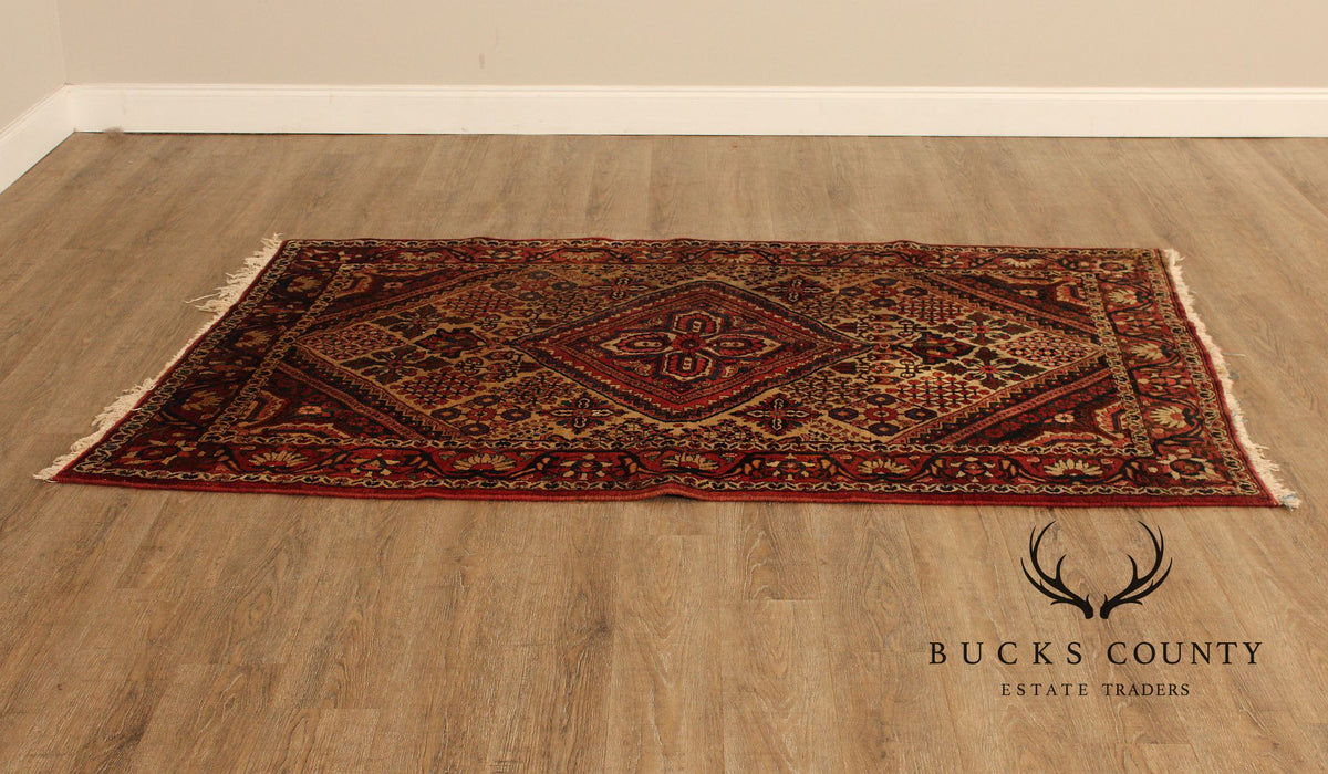 Persian Qashqai Hand Knotted Wool Area Rug 6' 9" x 4' 7"