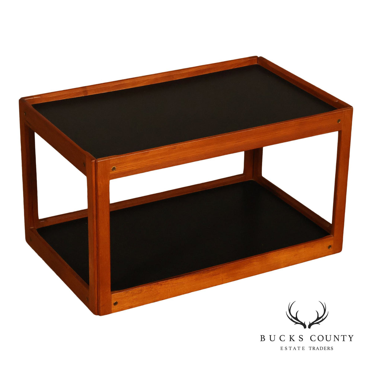 Silkeborg Danish Modern Teak Bar Cart