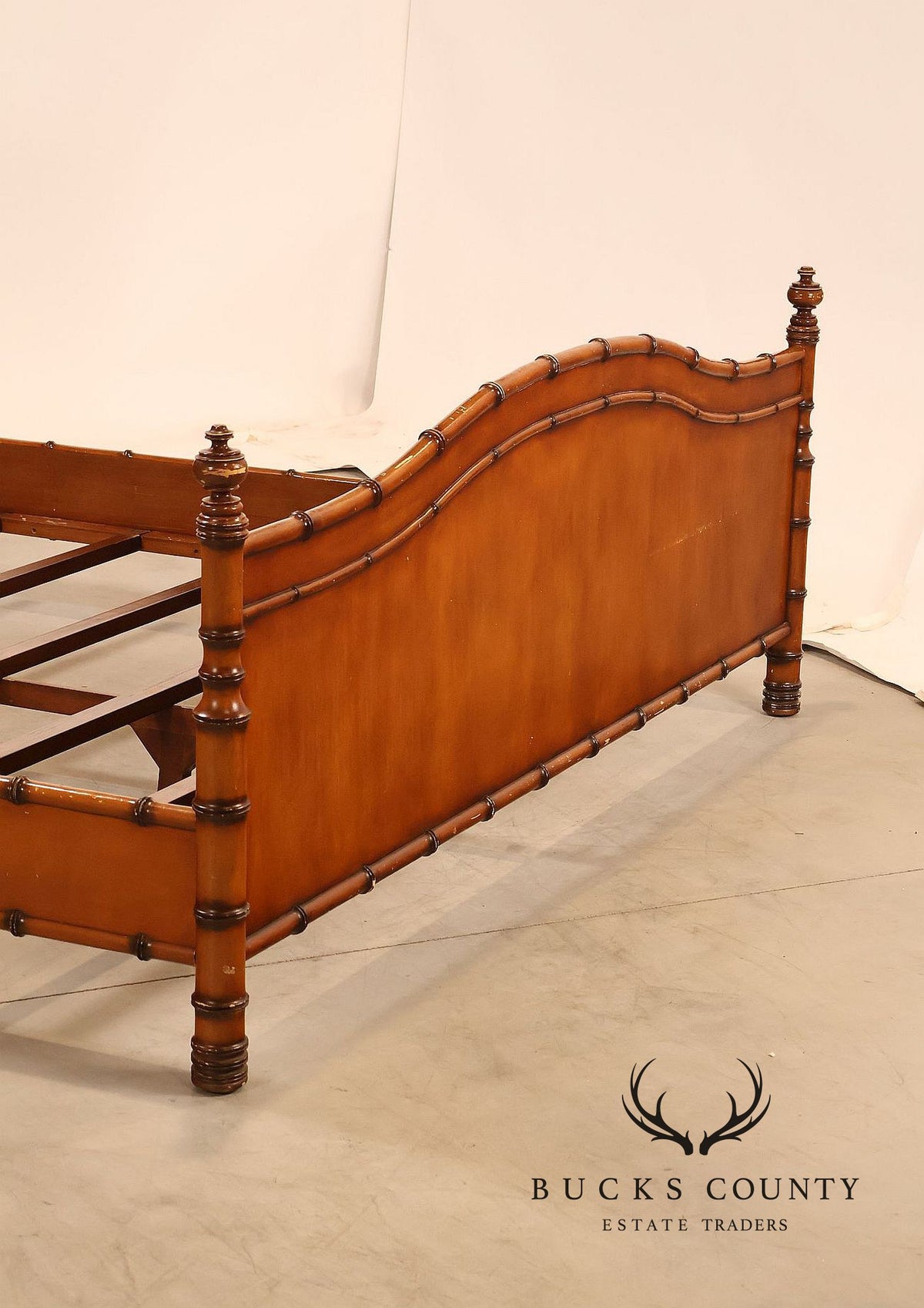Williams Sonoma Faux Bamboo King Bedframe