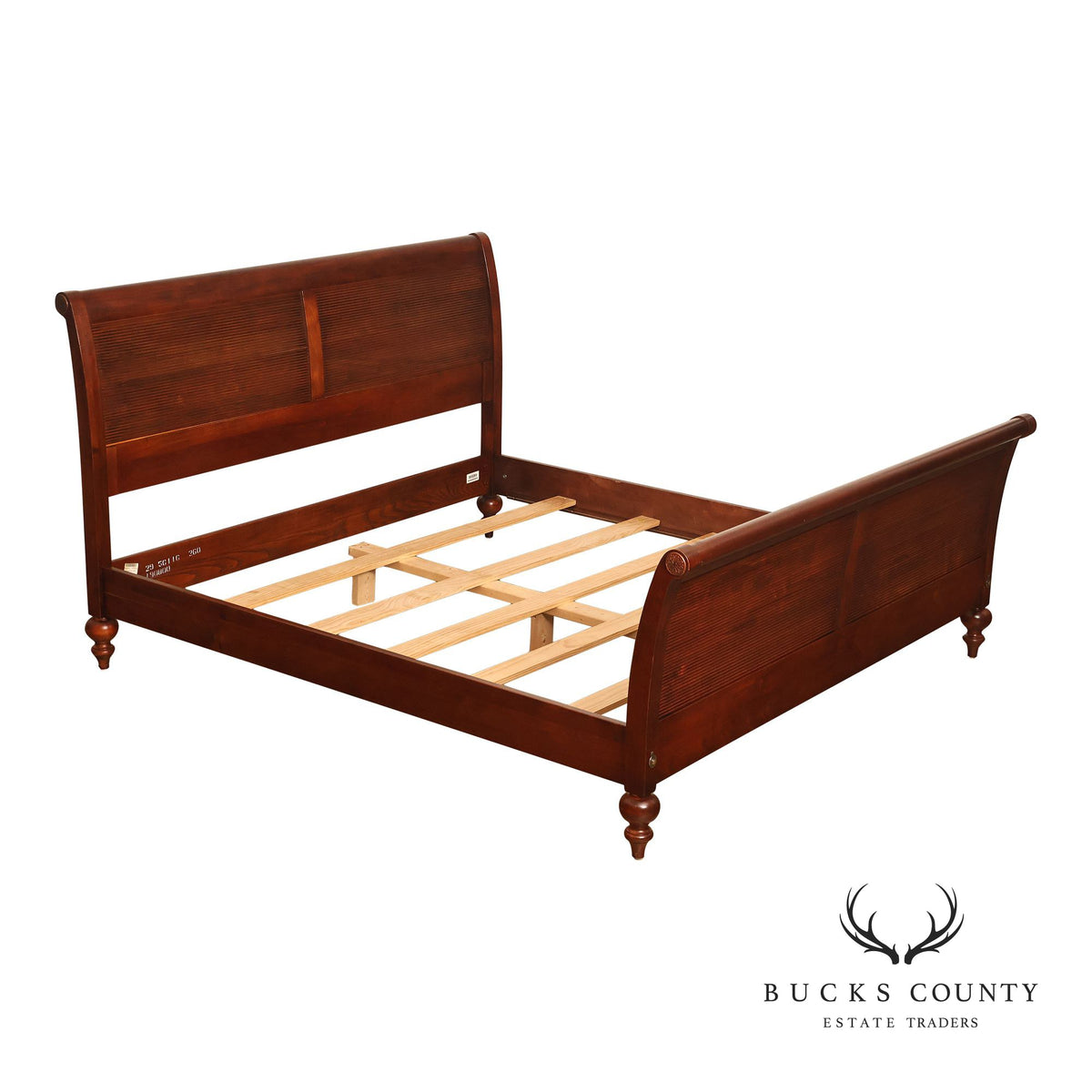 Ethan Allen 'British Classics' King Sleigh bed