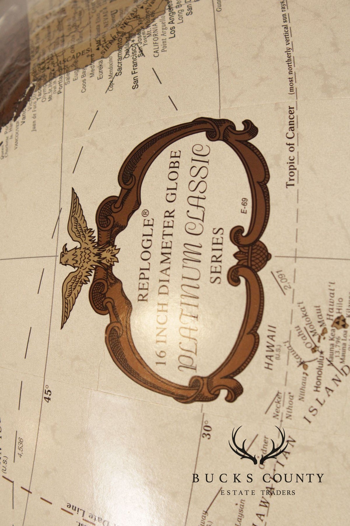 Replogle 'Santa Fe' 16-Inch Globe on Stand