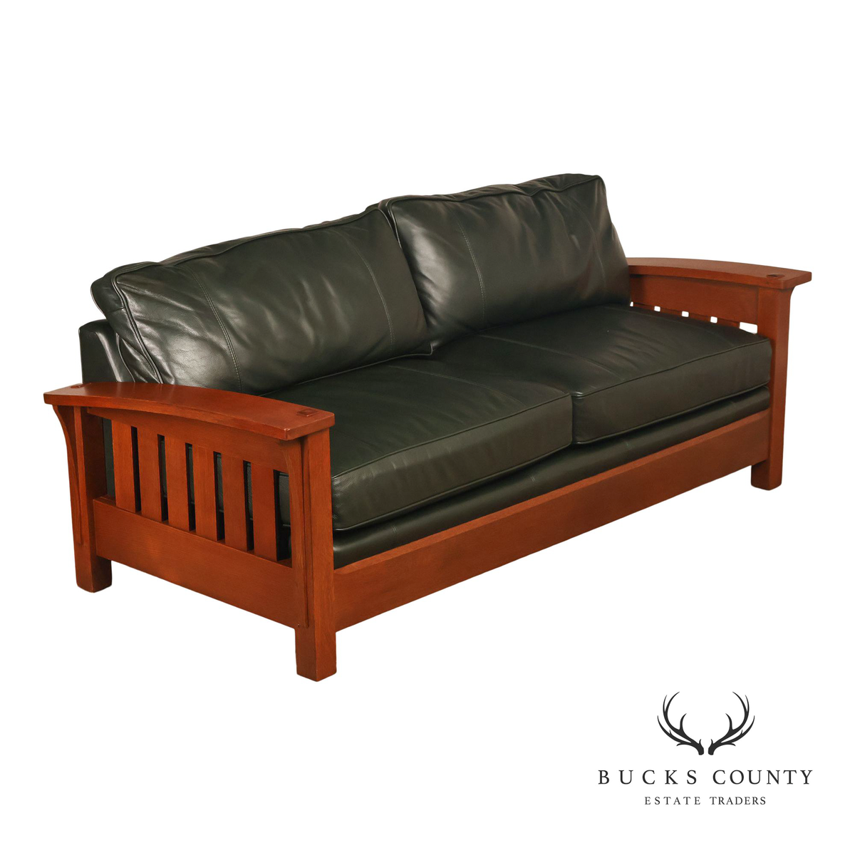 Stickley Mission Collection Oak Orchard Street Sofa