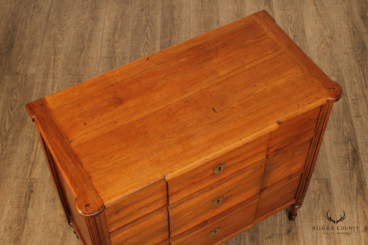 Antique French Directoire Style Walnut Chest of Drawers