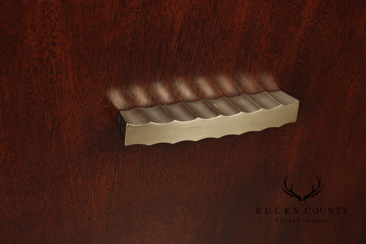 Hickory White Contemporary Bowfront Chest of Drawers