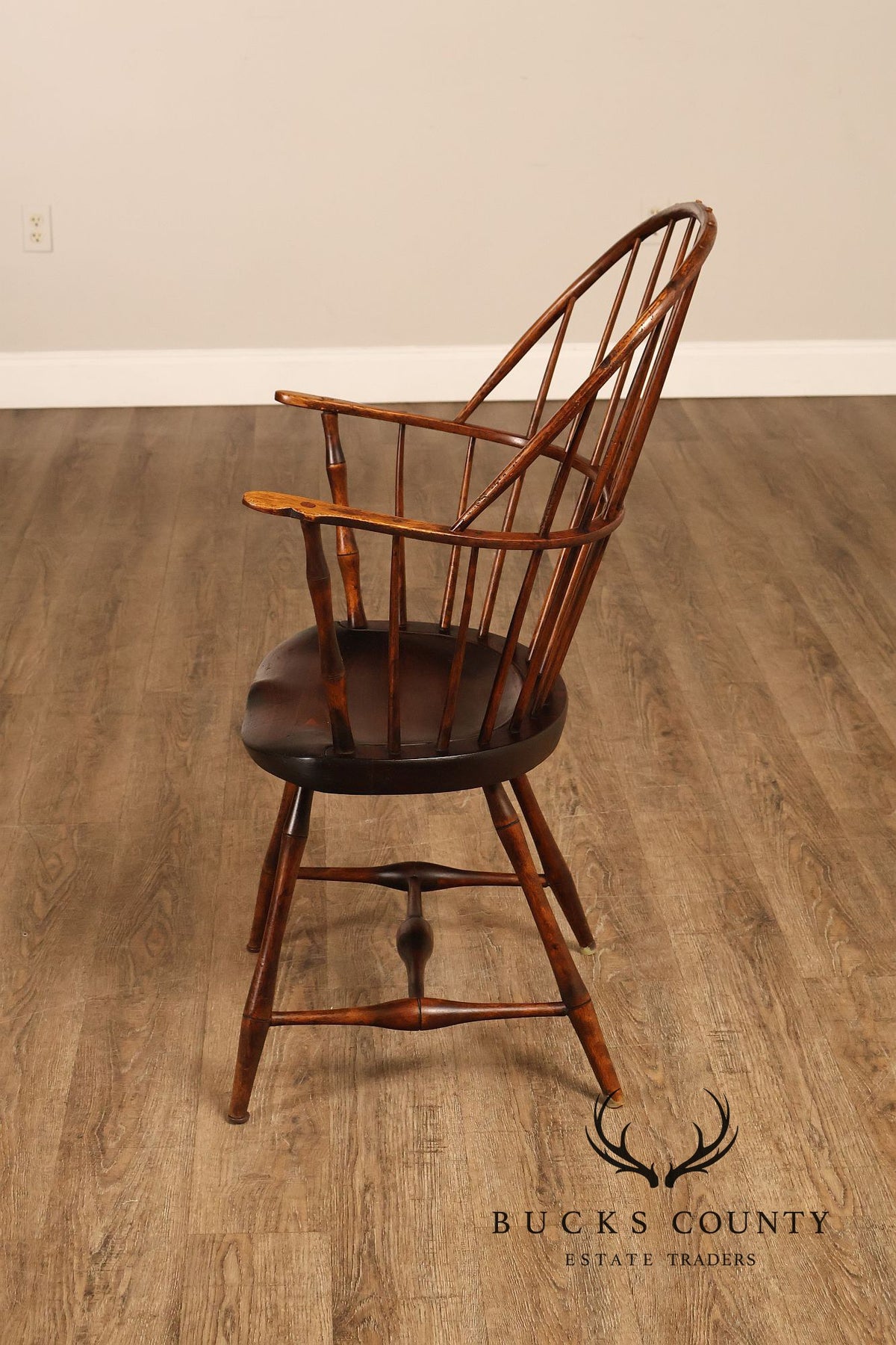 L.E. Partridge Pair of Windsor Armchairs