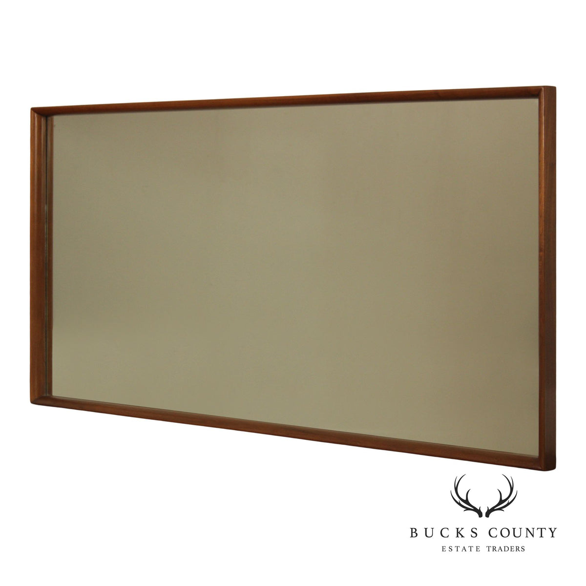 Mid Century Modern Walnut Dresser Mirror