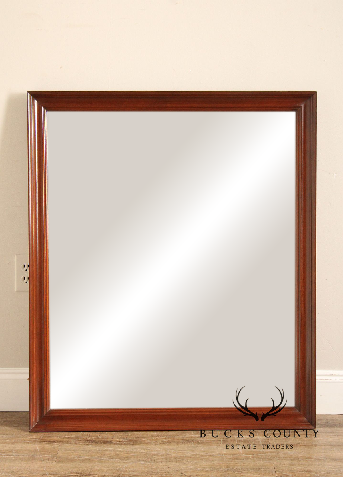 Pennsylvania House Traditional Cherry Frame Rectangular Wall Mirror