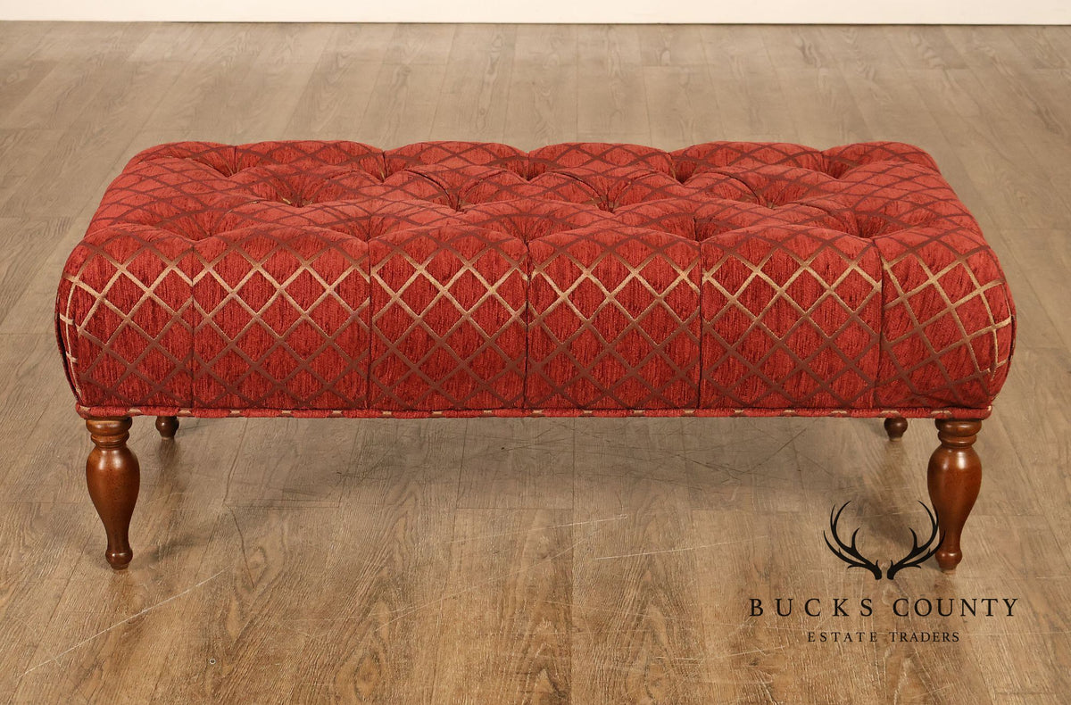 Lee Industries Upholstered Tufted Bench