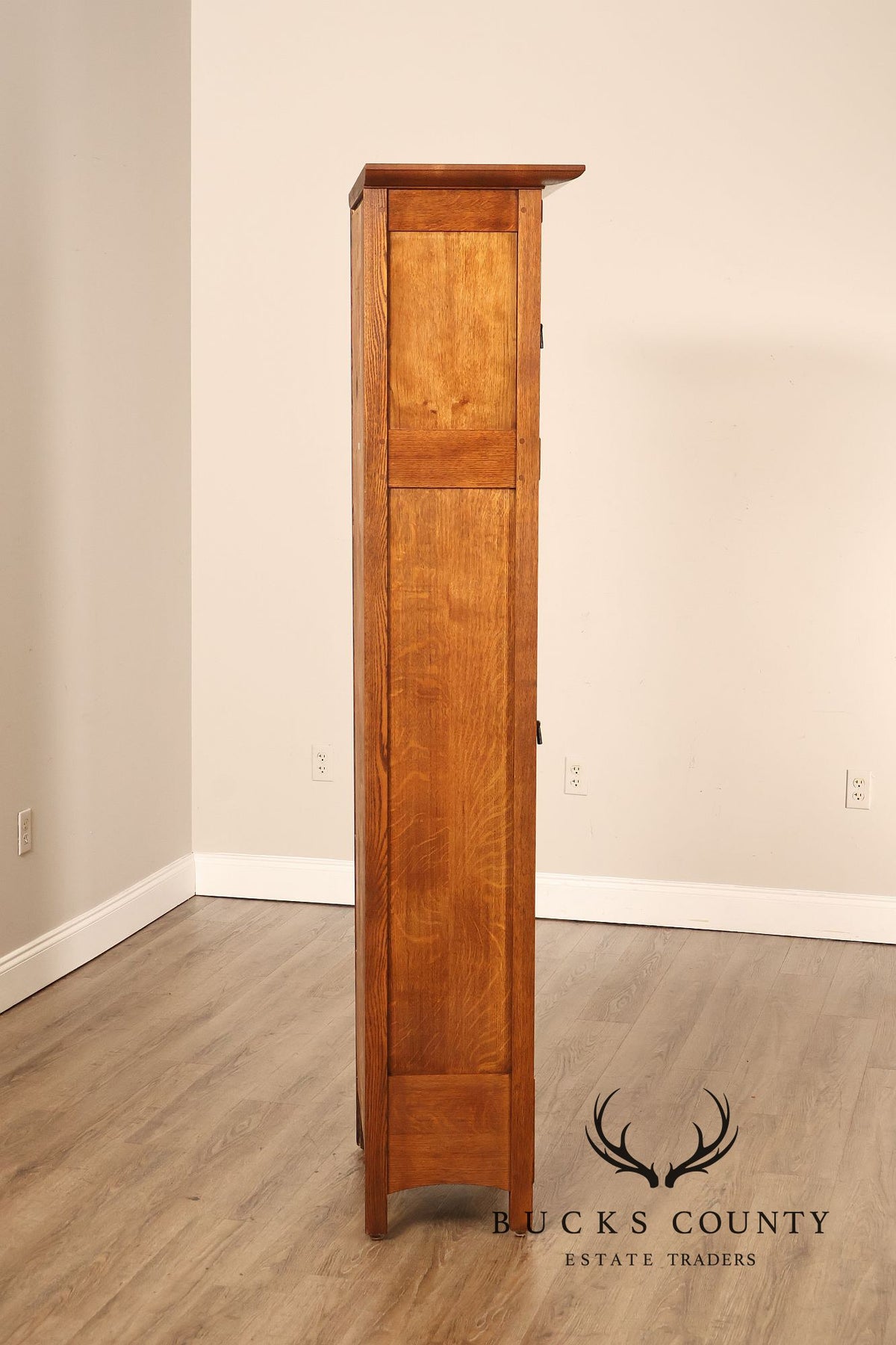 Stickley Mission Collection Oak Tall Case Clock
